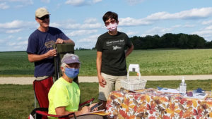 This is a picture of Silverwood Park volunteers
