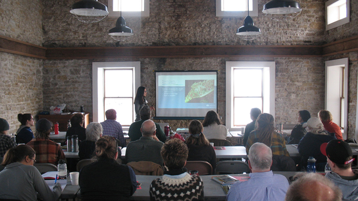 This is a picture of a Beneficial Insects Workshop at Silverwood Park.