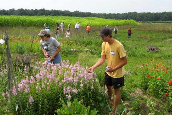 This is a picture of workshop participants at Silverwood Park.